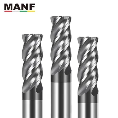 HRC70 4 Флейта Концевая фреза с квадратным угловым радиусом